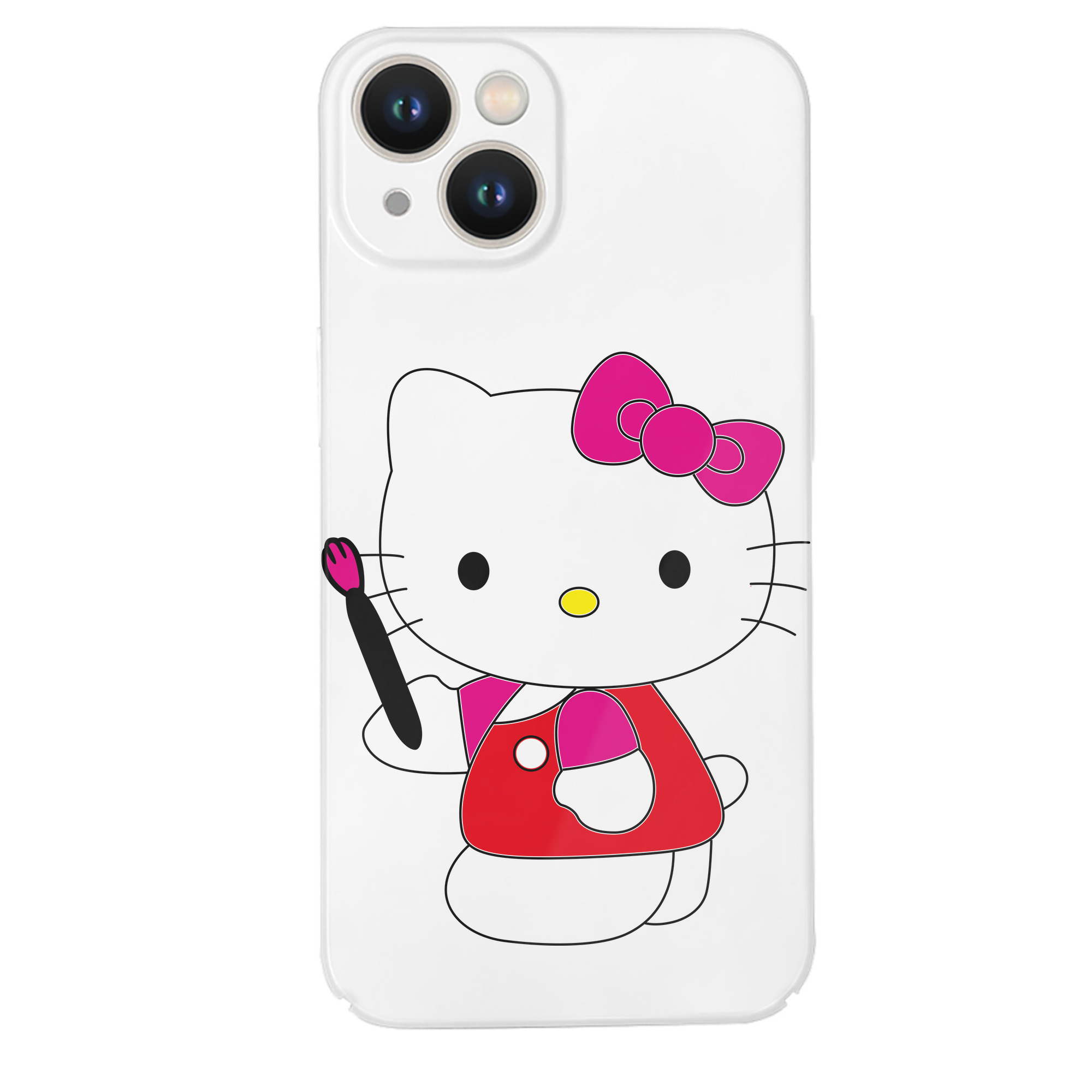 （画像用） Hello Kitty ハローキティ 【iPhone 14シリーズ対応】ハードケース